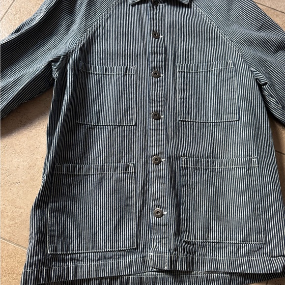 Striped Button-Up Jacket - Picture 4 of 7